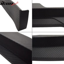 Load image into Gallery viewer, 1992-1996 Prelude 2Dr HC1 Carbon Texture Front Bumper Lip Matte Bk PP