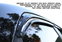 Load image into Gallery viewer, 2011-2014 Hyundai Sonata Acrylic 4PC Window Visors Tape On Rain Guard