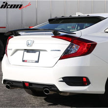Load image into Gallery viewer, Fits 16-21 Honda Civic Sedan IK V Roof Spoiler Window Visor Smoke Wing