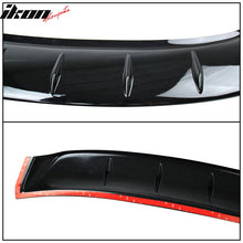 Load image into Gallery viewer, Fits 16-21 Honda Civic Sedan IK V Roof Spoiler Window Visor Smoke Wing