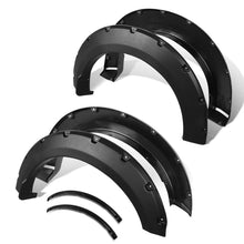 Load image into Gallery viewer, 15-17 Ford F-150 Pocket Style Wheel Flares - Matte Black