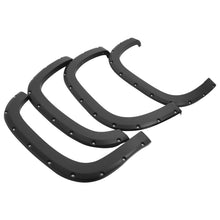 Load image into Gallery viewer, 07-13 GMC Sierra 1500 Tidal Style Fender Flares 4PC Pocket Rivet