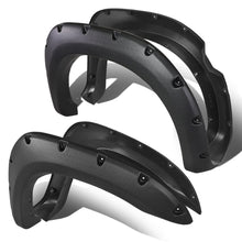 Load image into Gallery viewer, 04-14 Nissan Titan Pocket-Riveted Style Wheel Flares - Textured Matte Black