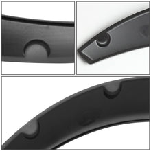 Load image into Gallery viewer, Universal Textured Matte Black Wheel Flares