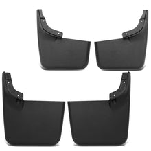 Load image into Gallery viewer, 2004-2014 Ford F-150 Mud Guard Flaps 4PC Set Matte Black