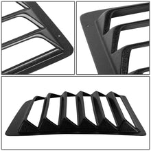 Load image into Gallery viewer, 97-17 Chevrolet Express GMC Savana Rear Window Louver 2PC Black