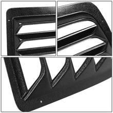Load image into Gallery viewer, 97-17 Chevrolet Express GMC Savana Rear Window Louver 2PC Black