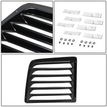 Load image into Gallery viewer, 97-17 Chevrolet Express GMC Savana Rear Window Louver 2PC Black