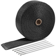 Load image into Gallery viewer, Type-1 Style Exhaust Heat Wrap - 50 Feet 2" x 30' Black