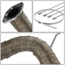 Load image into Gallery viewer, Type-2 Style Exhaust Heat Wrap Titanium 2" x 50' with Zip Ties