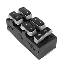 Load image into Gallery viewer, 03-08 Lincoln Town Car Power Window Switch Driver Side Black