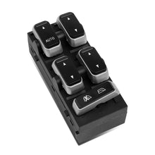 Load image into Gallery viewer, 03-08 Lincoln Town Car Power Window Switch Driver Side Black