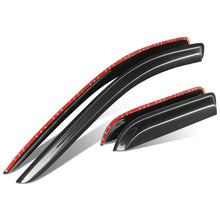 Load image into Gallery viewer, 02-09 Dodge Ram Carbon Fiber Style Window Visors Crew Cab 4pc