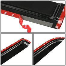 Load image into Gallery viewer, 01-07 Toyota Sequoia Carbon Fiber Pattern Window Visors 4PCS Black