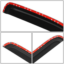 Load image into Gallery viewer, 00-04 Nissan Frontier Carbon Fiber Pattern Window Visors 4pc Set