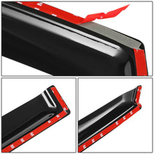 Load image into Gallery viewer, 03-08 Toyota Matrix Carbon Fiber Pattern Window Visors 4pc Set