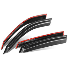 Load image into Gallery viewer, 01-10 Chrysler PT Cruiser Window Visors Carbon Fiber 4PCS Black
