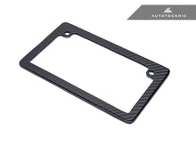 Load image into Gallery viewer, AutoTecknic Dry Carbon Fiber Motorcycle License Plate Frame