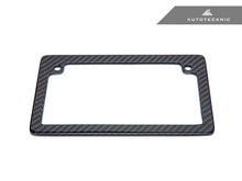 Load image into Gallery viewer, AutoTecknic Dry Carbon Fiber Motorcycle License Plate Frame