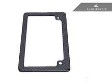Load image into Gallery viewer, AutoTecknic Dry Carbon Fiber Motorcycle License Plate Frame