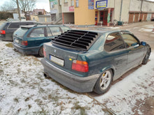Load image into Gallery viewer, BMW E36 Compact Series 3 Black Back Windshield Louvers (1992 - 1999)