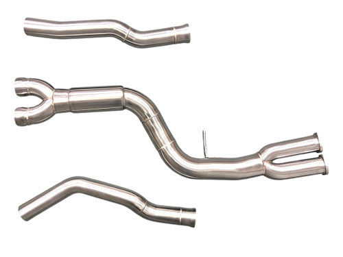 MAD BMW F87 M2C S55 Single Midpipe Resonated W/ Brace
