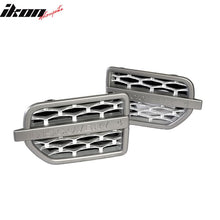 Load image into Gallery viewer, Fits 10-12 Lr4 Discovery 4 Chrome Front Mesh Side Vent Grille
