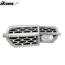 Load image into Gallery viewer, Fits 10-12 Lr4 Discovery 4 Chrome Front Mesh Side Vent Grille