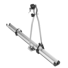 Load image into Gallery viewer, Bicycle Roof Mount Rack - Upright w/ Lock - Gray