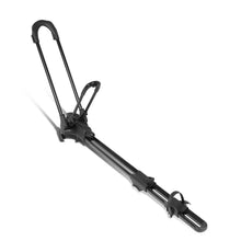 Load image into Gallery viewer, Universal Bicycle Roof Mount Rack - Wheel-On with Lock - Black