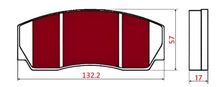 Load image into Gallery viewer, Yellow Speed Racing Competition Compound Front Brake Pads