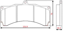 Load image into Gallery viewer, Yellow Speed Racing High Performance OE+ Front Brake Pads