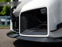 Load image into Gallery viewer, AutoTecknic Dry Carbon Podium Front Bumper Lower Vent Set - G87 M2
