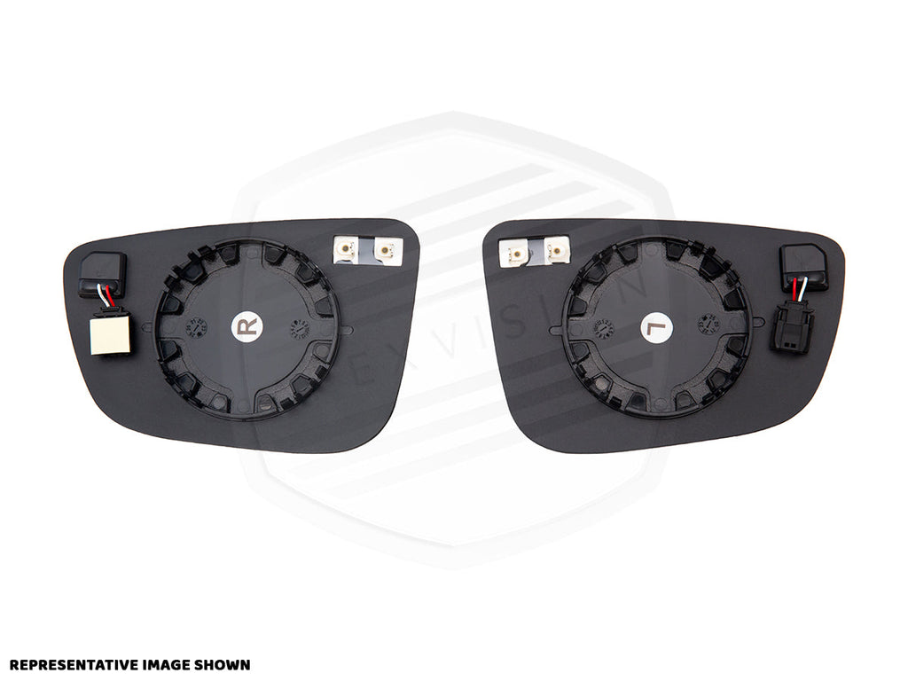 ApexVision Blue Tinted Side View Mirror Glass Set - F01/ F02 7-Series