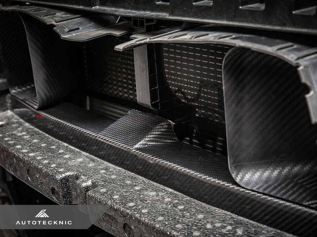 AutoTecknic Dry Carbon Front Bumper Crash Foam Cover - G82/ G83 M4