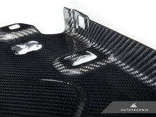 Load image into Gallery viewer, AutoTecknic Dry Carbon Fiber Cooling Shroud - F95 X5M | F96 X6M | G09 XM