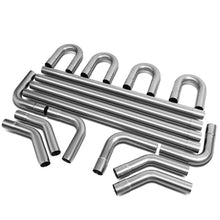 Load image into Gallery viewer, Universal 2.25" Polished Exhaust Piping Kit