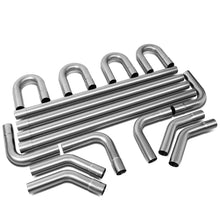 Load image into Gallery viewer, Universal 2.25" Polished Exhaust Piping Kit