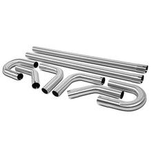 Load image into Gallery viewer, Universal 2.5" Stainless Steel Exhaust Pipes DIY Custom Kit 8 Pieces
