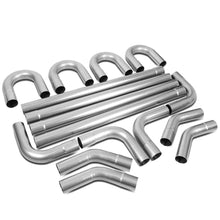 Load image into Gallery viewer, Universal 3" Polished Exhaust Piping Kit