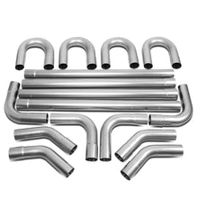 Load image into Gallery viewer, Universal 3" Polished Exhaust Piping Kit