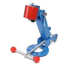 Load image into Gallery viewer, Adjustable Fender Roller with Lug Nut Spacer Rings - Blue