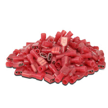 Load image into Gallery viewer, Female Spade Quick Disconnect Connectors 100PCS Crimp Style 1/4"