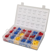 Load image into Gallery viewer, Wire Terminal Assortment Kit 1200 Pieces 22-16 14-16 10-12 AWG