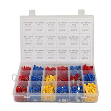 Load image into Gallery viewer, Wire Terminal Assortment Kit 1200 Pieces 22-16 14-16 10-12 AWG