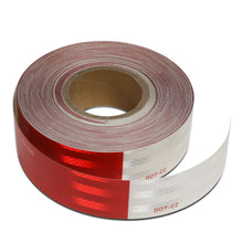 Load image into Gallery viewer, 150ft DOT-C2 Conspicuity Tape Roll 6" Red White Sections