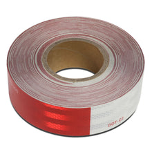 Load image into Gallery viewer, 150ft DOT-C2 Conspicuity Tape Roll 6" Red White Sections