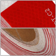 Load image into Gallery viewer, 150ft DOT-C2 Conspicuity Tape Roll 6" Red White Sections
