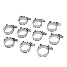 Load image into Gallery viewer, 2" Stainless Steel T-Bolt Clamps 10-Pack