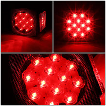 Load image into Gallery viewer, 12V Trailer Lights Red Under 80" Wide Applications